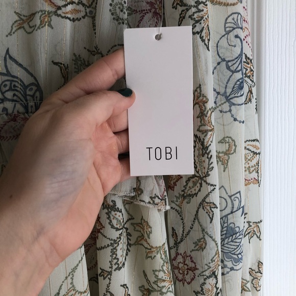 Babydoll Tobi midi dress - Picture 6 of 8